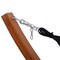 Deko Living Outdoor Cedar Wood Hammock with Black Textilene Fabric COP20208BLK - alternate 6